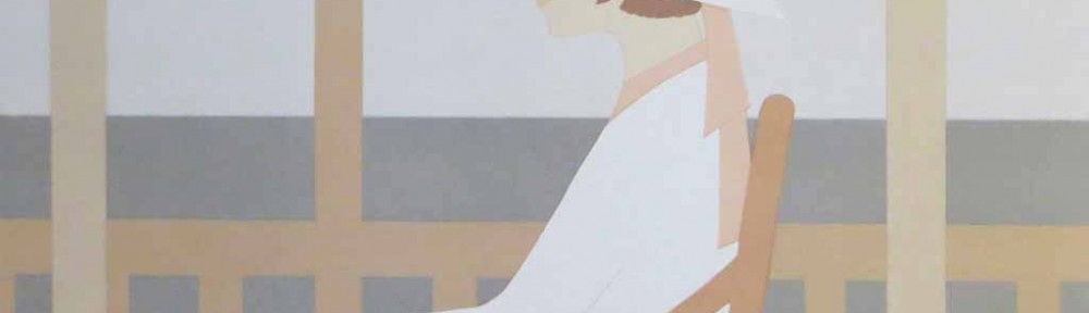 Solitude by Aldo Andreolo, Galerie Maghi Bettini Amsterdam - offset lithograph collectable vintage fine art poster print