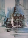 Peaceful Haven by Michael Atkinson - offset lithograph fine art poster print