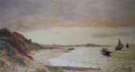 View Of The Coast At Le Havre by Claude Monet - offset lithograph reproduction fine art print