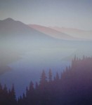 Port Moody by Peter and Traudl Markgraf - offset lithograph vintage fine art print reproduction