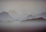 Mount Garibaldi by Peter and Traudl Markgraf - offset lithograph vintage fine art print reproduction