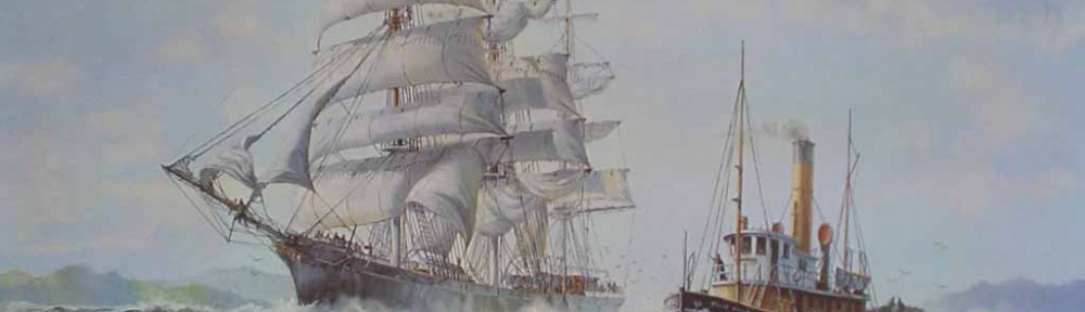 An Offshore Breeze by Robert McVittie, numbered 223/350, titled and signed by artist - offset lithograph limited edition vintage fine art print