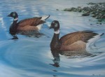Black Brant by Bruce Muir, Brant Festival 1991 - hand-signed by artist - offset lithograph reproduction vintage fine art poster print