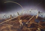 Dream IV: Dream 4 by Meridian Publishing, signed by unknown artist - offset lithograph reproduction with gold foil embossed insets vintage fine art print