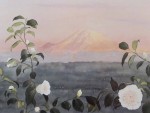 February by Jeane Duffey, 12x16, printed in England - offset lithograph reproduction vintage fine art print
