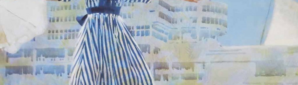 Losing Control by Robert Genn, hand-signed by artist - offset lithograph reproduction vintage poster art print