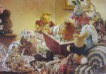 KerrisdaleGallery.com - stock ID#WM993ph-s - The Tales of Peter Rabbit by Mike Wimmer - hand-signed by the artist - 1996 offset lithograph of a 1993 painting, printed in U.S.A.