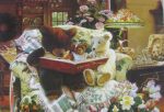 KerrisdaleGallery.com - stock ID#WM995ph - The Three Bears by Mike Wimmer - 1996 offset lithograph of a 1995 painting, printed in U.S.A.