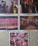 KerrisdaleGallery.com - Stock ID#MPLCx5GAD55ph - "Guys and Dolls" (1955, MGM, USA) - Original Vintage Movie Poster Lobby Cards, Set of 5 - feature view - each lobby card is packaged in plastic and has cardboard backing for tabletop display. A Hollywood classic musical starring Marlon Brando, Jean Simmons, Frank Sinatra, Vivian Blaine. Directed by Joseph L. Mankiewicz.