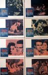 KerrisdaleGallery.com - Stock ID#MPLCx8SUN59ph - "A Place in the Sun" (1959 re-release, Paramount, USA, NSS#R59/60)- Original Vintage Movie Poster Lobby Cards, Set of 8 - feature view - Drama starring Elizabeth Taylor, Montgomery Clift, Shelley Winters. Directed by George Stevens.