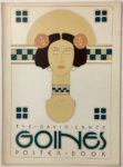 KerrisdaleGallery.com, Stock ID#GOI278bv - The David Lance Goines Poster Book by David Lance Goines (illustrations), Charles Shere (introduction) - Harmony Books, New York 1978 Softcover book ISBN 10:0517534886